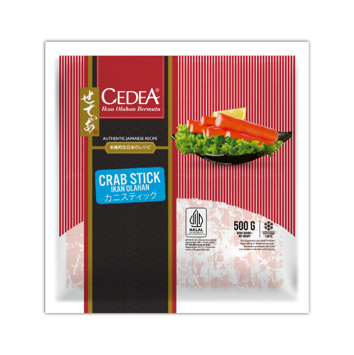 Crab Stick 500g packaging