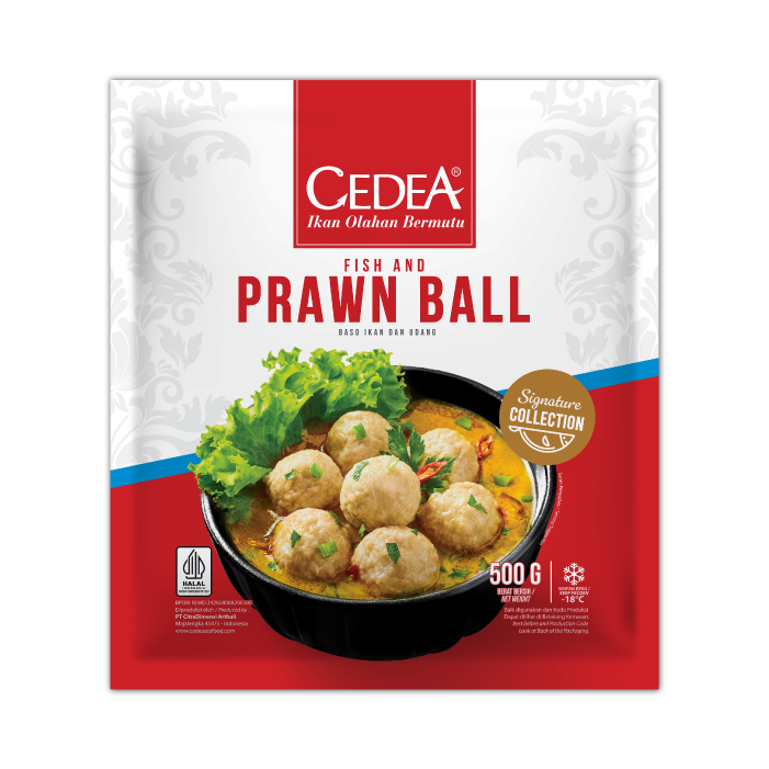 Prawn Ball 500g packaging
