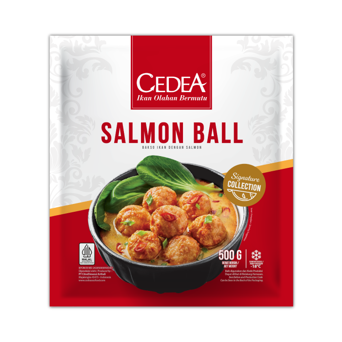 Salmon Ball 500g packaging