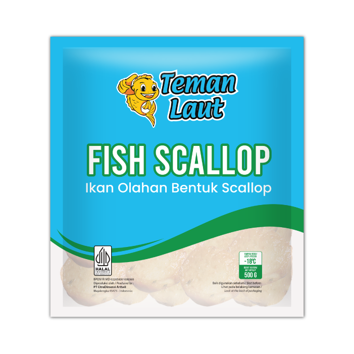 Scallop Ikan  500 gr packaging